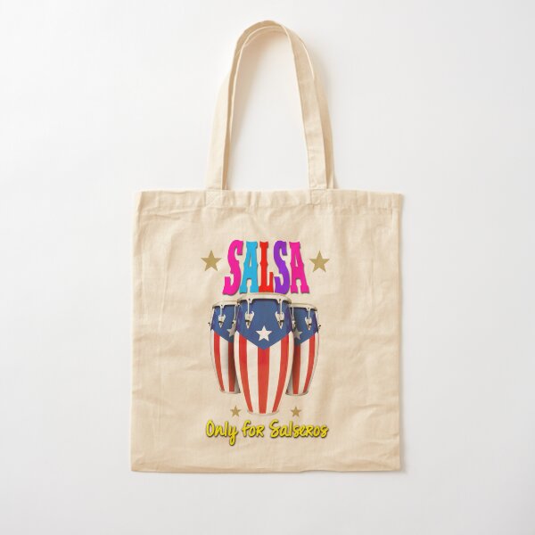 "Congas Puerto Rico Salsa" Tote Bag for Sale by LeoZitro Redbubble