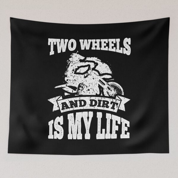 Item preview, Two Wheels and Dirt Is My Life Bike designed and sold by LarkDesigns.