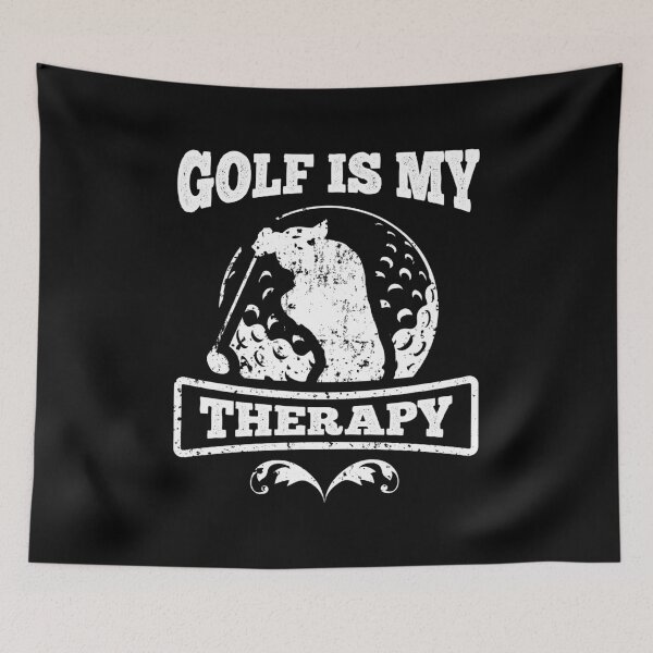 Item preview, Golf Is My Therapy Golfing Logo designed and sold by LarkDesigns.