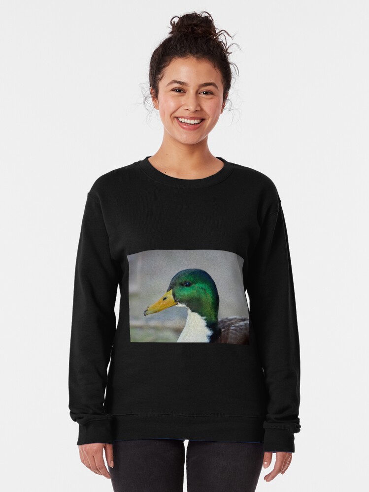 Discover マガモ 男女兼用 スウェット ニット セーター アニマル 動物 可愛い Anas platyrhynchos Mallard Duck