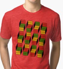 Geek's Cubes Tri-blend T-Shirt