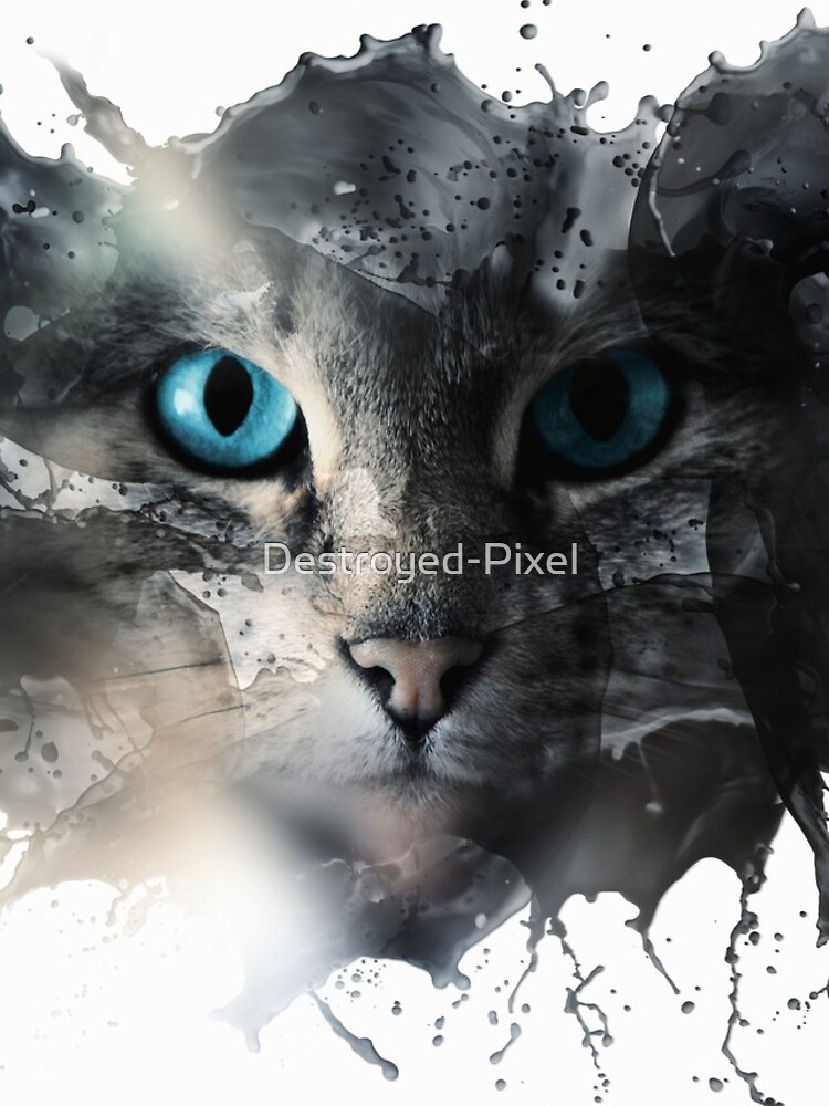 Cat Splash von Destroyed-Pixel