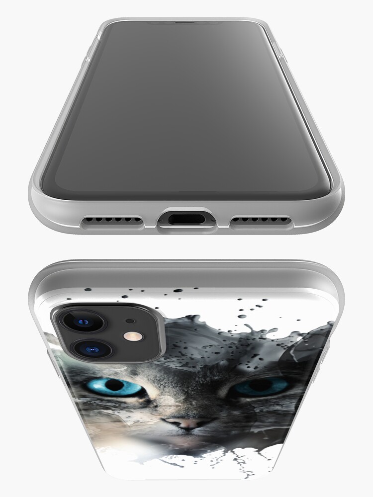 Alternative Ansicht von Cat Splash iPhone-Hülle & Cover