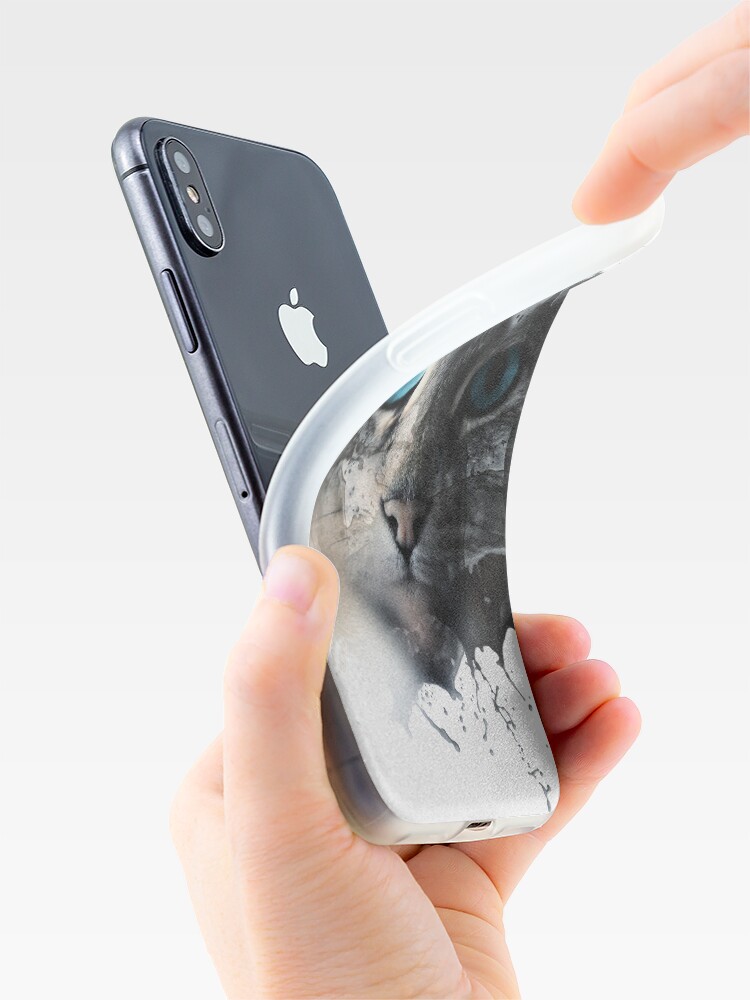 Alternative Ansicht von Cat Splash iPhone-Hülle & Cover