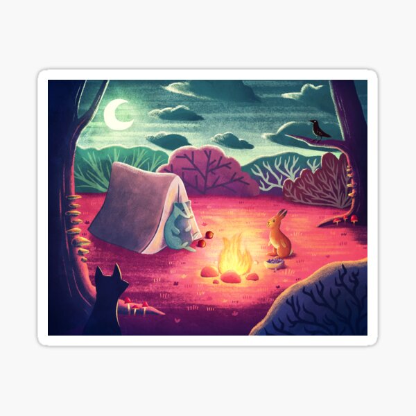 Camping Trip Sticker