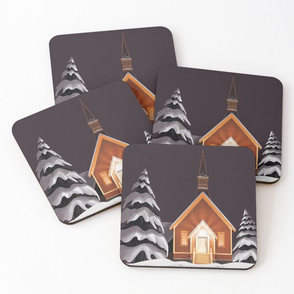 Item preview, Winter Chapel in Yosemite Park designed and sold by Lana Dudarenko.