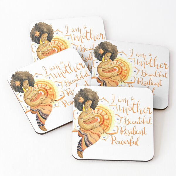 Item preview, Woman with Child; Motherhood is beautiful, resilient, powerful designed and sold by Padaya.