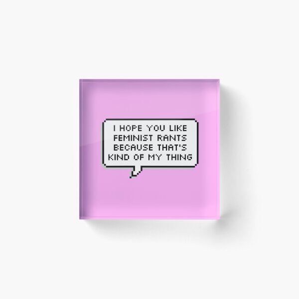 Rants Acrylic Block