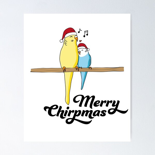 Artikelvorschau, Wellensittich Weihnachten Vogel Sittich Geschenkidee entworfen und verkauft von Cari-Graphy.