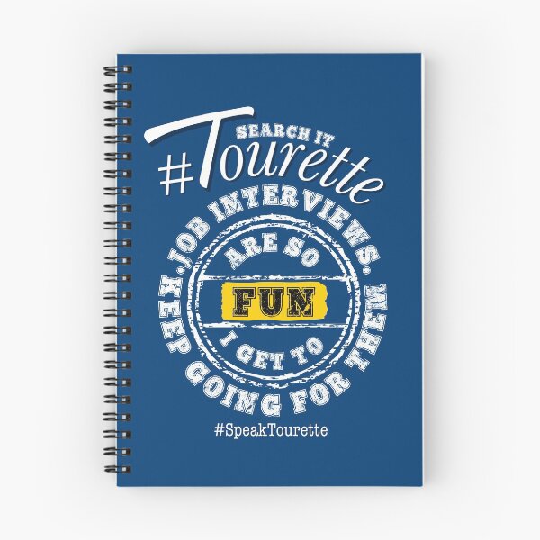 Item preview, #Tourettes - Job Interviews Are So Fun , I Keep Going For Them, Tourette Syndrome Awareness designed and sold by MJDezigns.
