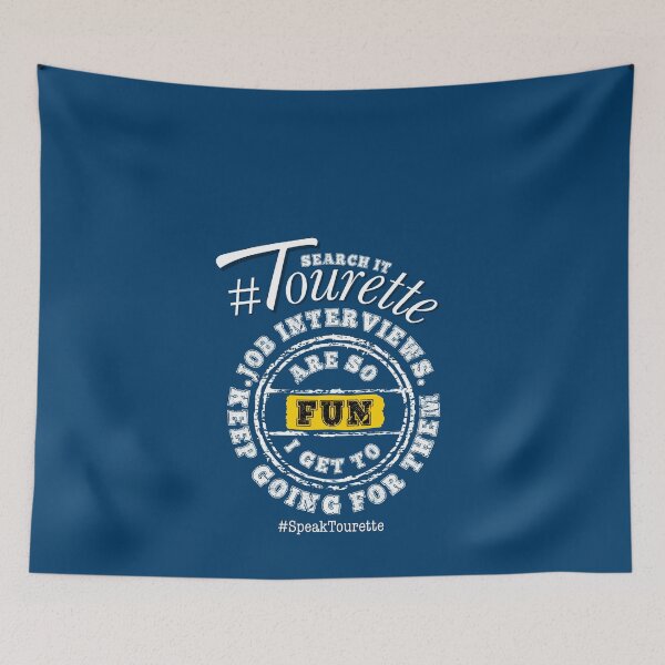 Item preview, #Tourettes - Job Interviews Are So Fun , I Keep Going For Them, Tourette Syndrome Awareness designed and sold by MJDezigns.