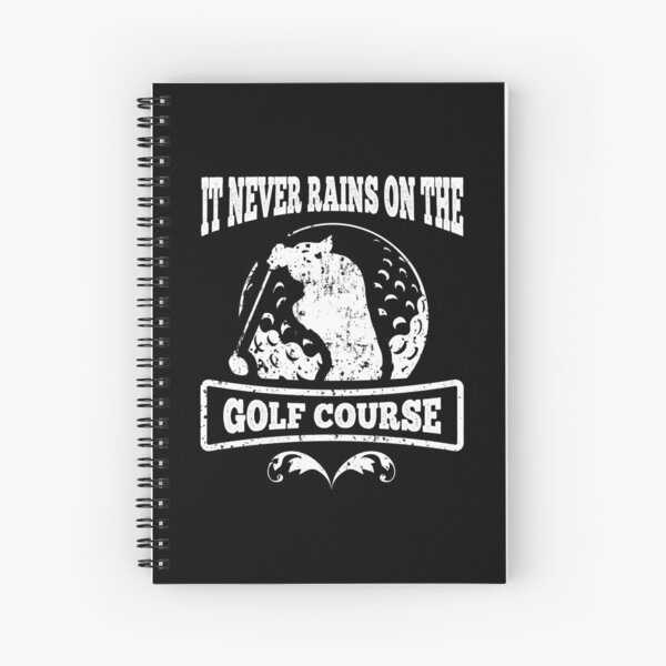 Item preview, Golfing Saying It Never Rains on the Golf Course designed and sold by LarkDesigns.