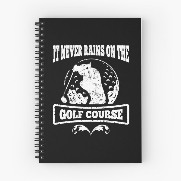 Item preview, Golfing Saying It Never Rains on the Golf Course designed and sold by LarkDesigns.