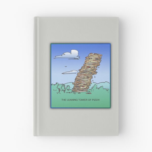 Item preview, The Leaning Tower of Pizza designed and sold by backinajpg.