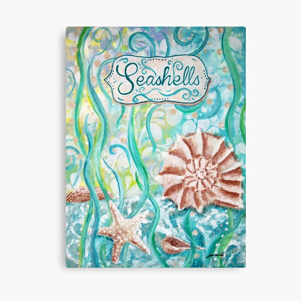 Seashells II by Jan Marvin Canvas Print