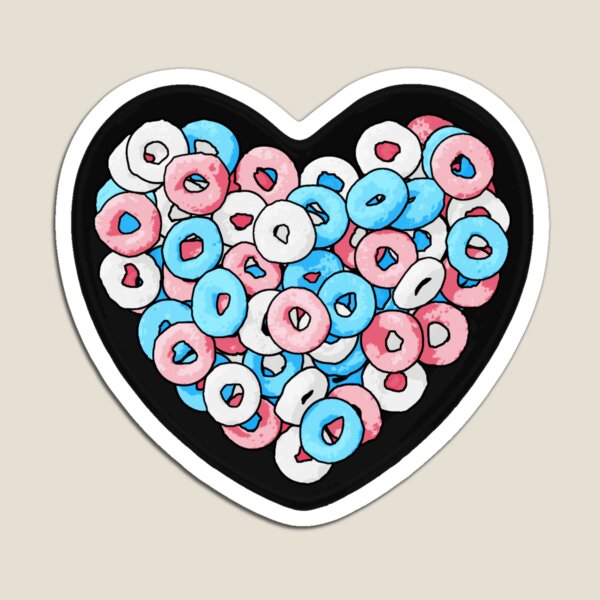 Item preview, transgender queerios designed and sold by lemniscate-shop.