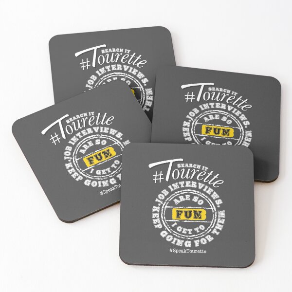 Item preview, #Tourettes - Job Interviews Are So Fun , I Keep Going For Them, Tourette Syndrome Awareness designed and sold by MJDezigns.