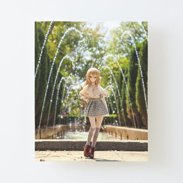 In the park · Coco Canvas Mounted Print