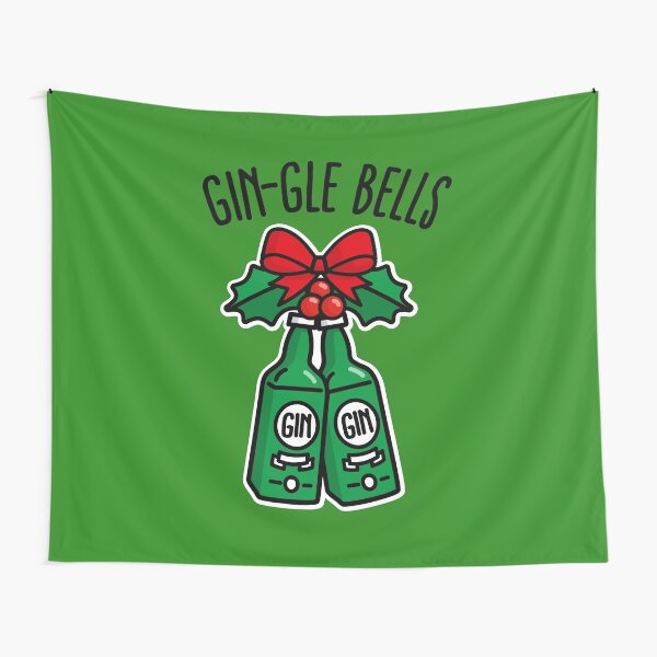 Christmas Cushion Cover Sofa Home Gin-gle All The Way Gin Drink Alcohol Santa Claus Sleigh Bells Drunk Drink Party Festive Cool Funny Gift Present Christmas Cushion Cover Sofa Home Gin-gle All The Way Gin Drink Alcohol Santa Claus Sleigh Bells Drunk Drink Party Festive Cool Funny Gift Present