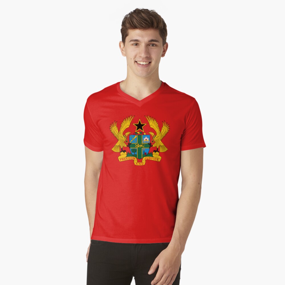 Download "Ghana Coat of Arms" T-shirt by Tonbbo | Redbubble