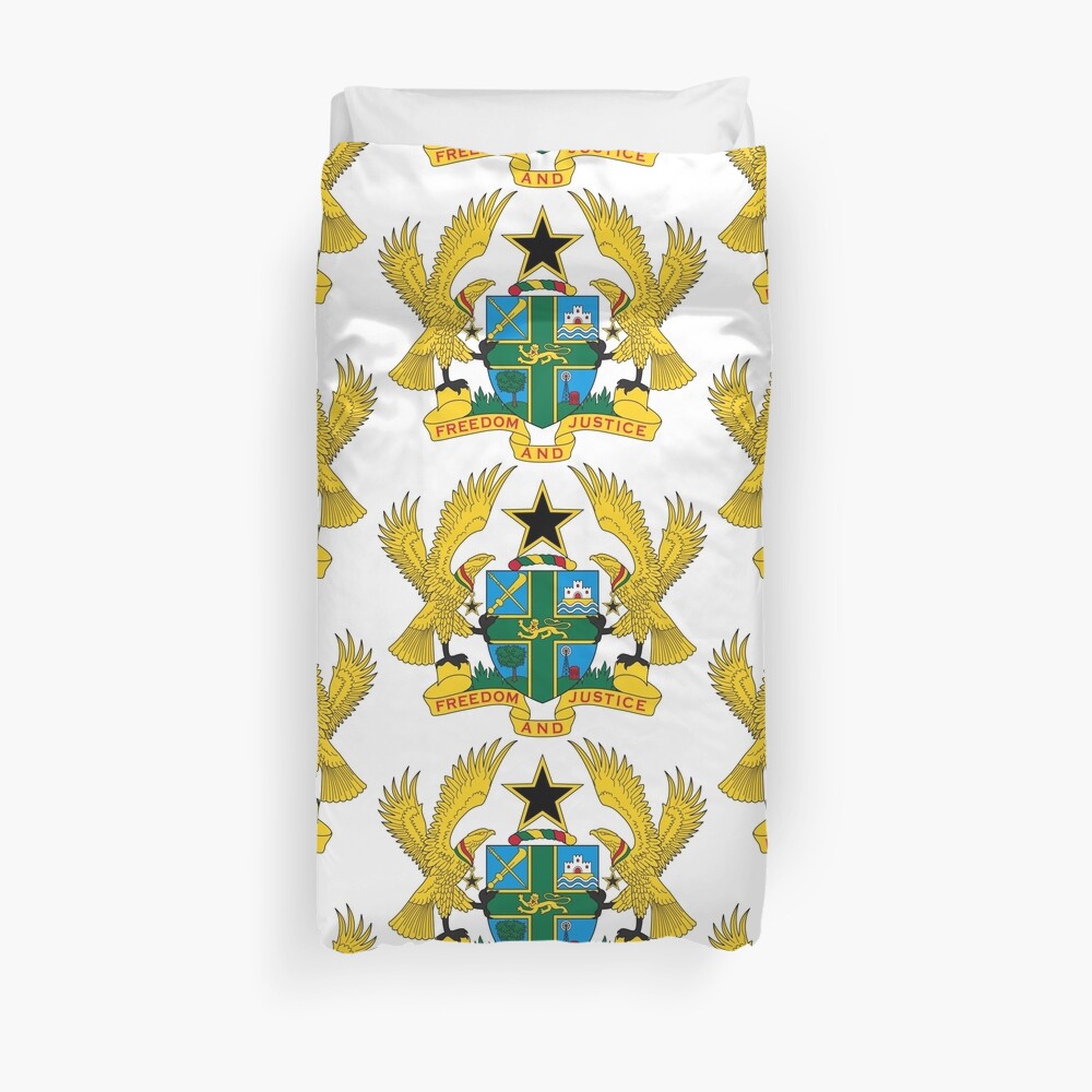 Download "Ghana Coat of Arms" Duvet Cover by Tonbbo | Redbubble