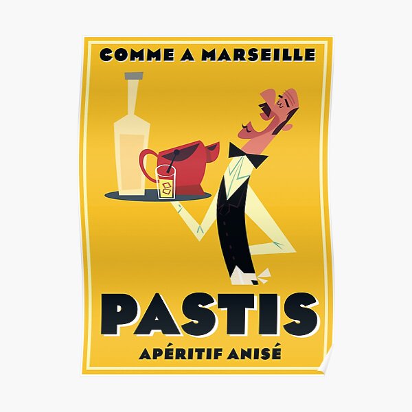 Pastis Posters Redbubble