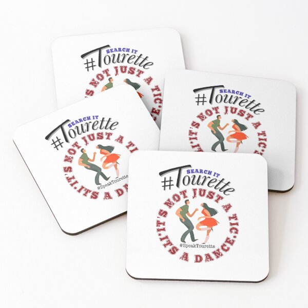 Item preview, #Tourette - it’s Not Just A Tic, It’s A Dance, Tourette Syndrome Awareness , Tourettes designed and sold by MJDezigns.