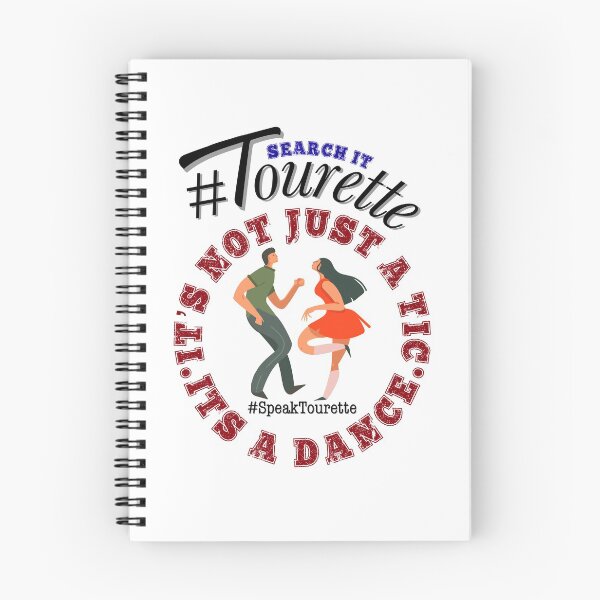 Item preview, #Tourette - it’s Not Just A Tic, It’s A Dance, Tourette Syndrome Awareness , Tourettes designed and sold by MJDezigns.