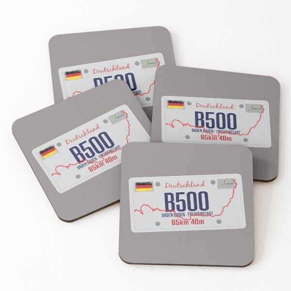 Item preview, B500 Iconic German Motorcycle Route Sticker & T-Shirt designed and sold by OuterShellUK.