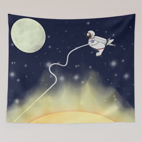 Item preview, Fred el astronauta paloma en el espacio designed and sold by Loadofolbobbins.