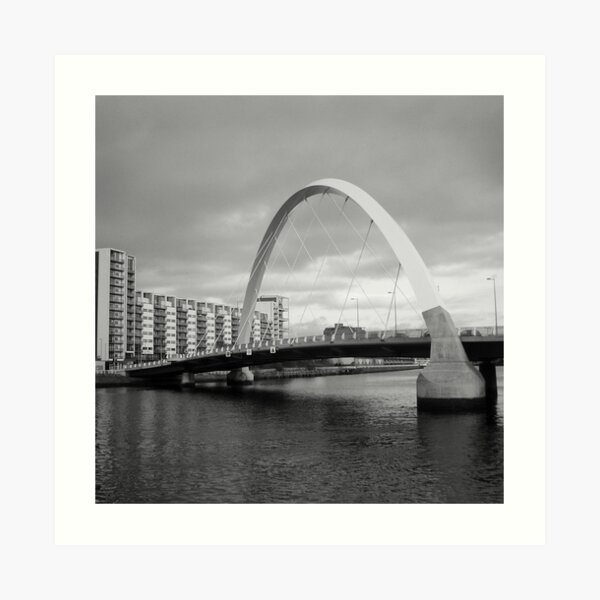 Squinty Bridge Art Print