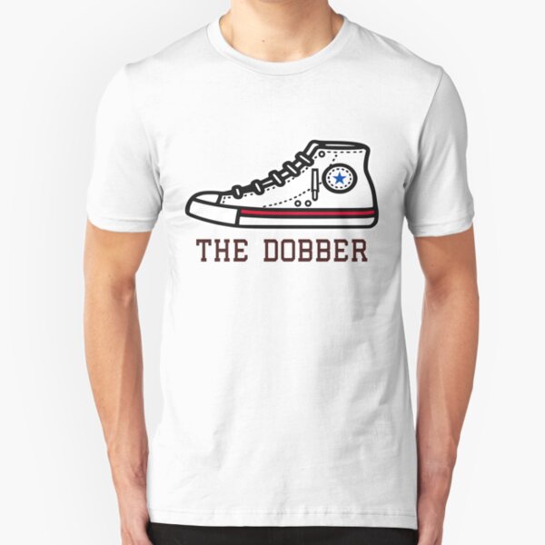 "The Dobber" Bob Lanier Size 22 Shoe Slim Fit T-Shirt
