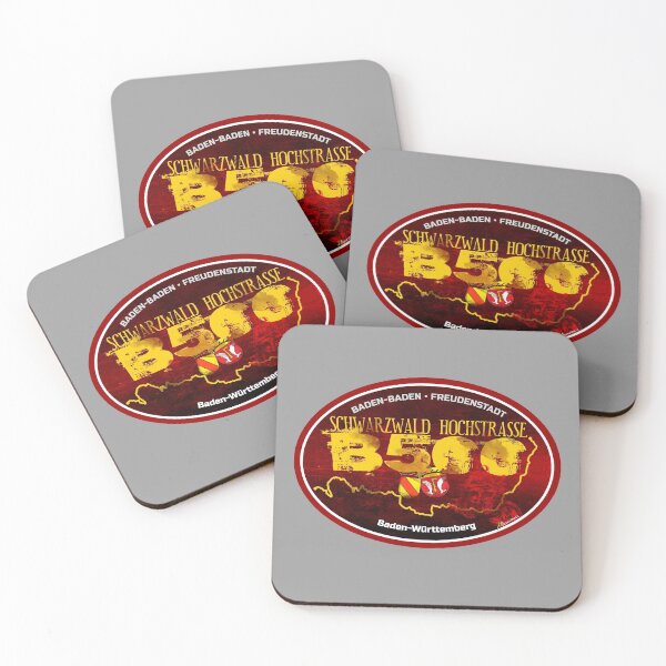 Item preview, B500 Iconic German Motorcycle Route Sticker & T-Shirt 02 Sticker designed and sold by OuterShellUK.