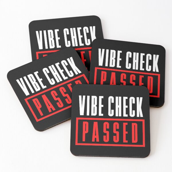 Item preview, Vibe Check Passed Meme Gen Z Memes designed and sold by okpinsPets.