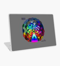 The rainbow road Laptop Skin