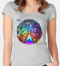 The rainbow road Women's Fitted Scoop T-Shirt