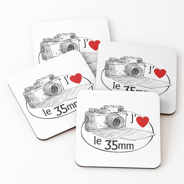 Item preview, T-shirt I love 35mm - film - film - 35mm designed and sold by Guiniome.
