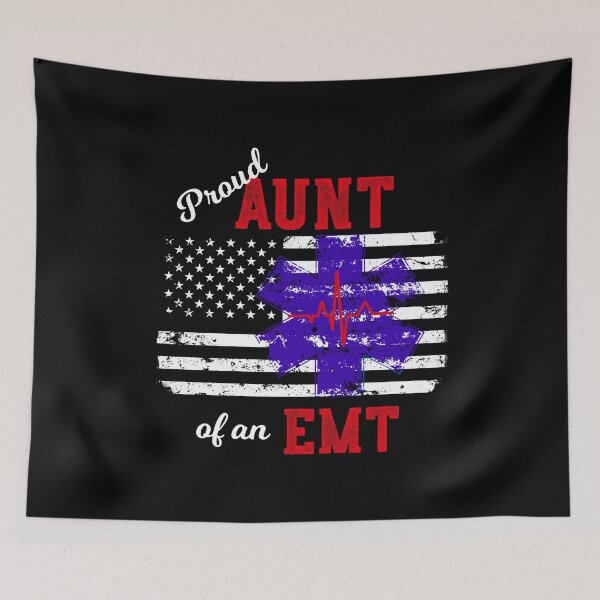 Item preview, Proud Aunt of an EMT Paramedic designed and sold by LarkDesigns.