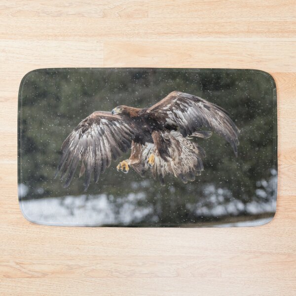 Item preview, Eagle in the snow. designed and sold by Dave Hare Photography.