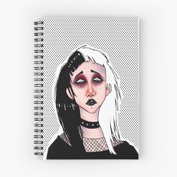 Item preview, Confused goth girl designed and sold by Smeared _Eyeliner.png.