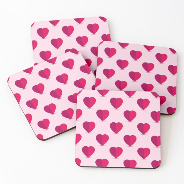 Item preview, Hearts on Pink designed and sold by BigAl3D.