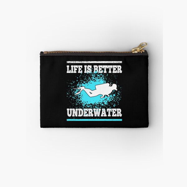 Item preview, Scuba Diving Life is Better Underwater Diver designed and sold by LarkDesigns.