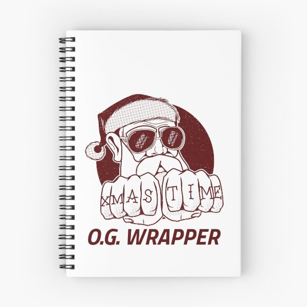 Item preview, OG Wrapper Gangster Santa designed and sold by modernzen.