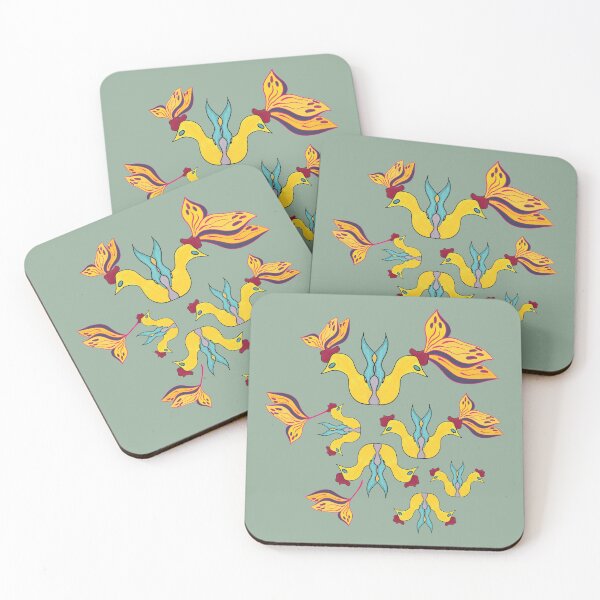 Item preview, Bird and Flower | گل و مرغ designed and sold by TehranMemories.