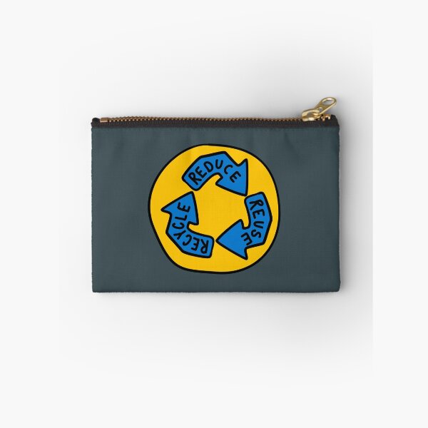 Item preview, Reduce, Re-Use, Recycle - Yellow & Blue designed and sold by MOREDANKMEMES.