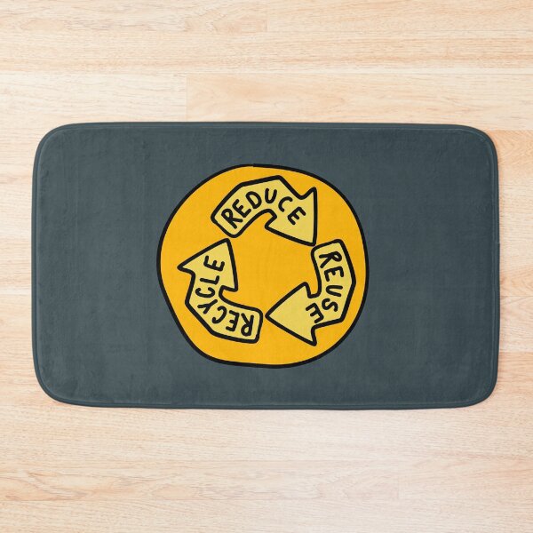 Item preview, Reduce, Re-Use, Recycle - Yellow designed and sold by MOREDANKMEMES.