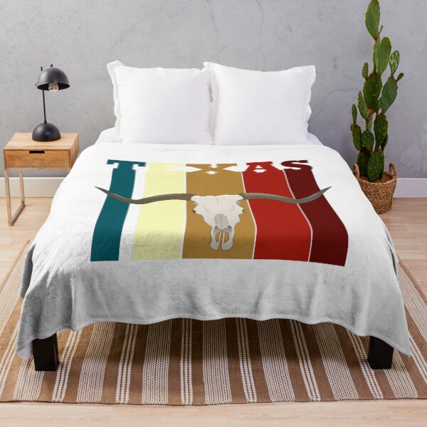 Item preview, Texas Vintage Colors Longhorn Cattle Skull designed and sold by LarkDesigns.