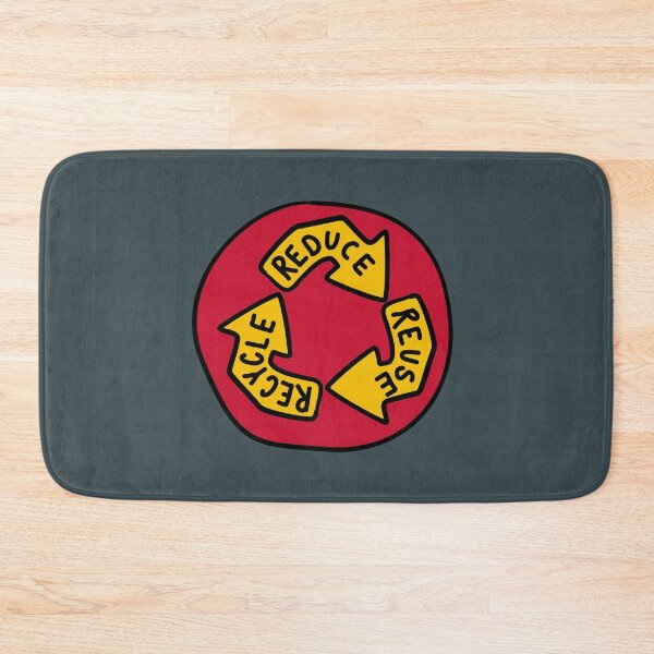 Item preview, Reduce, Re-Use, Recycle - Red & Yellow designed and sold by MOREDANKMEMES.