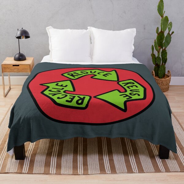 Item preview, Reduce, Re-Use, Recycle - Red & Green designed and sold by MOREDANKMEMES.