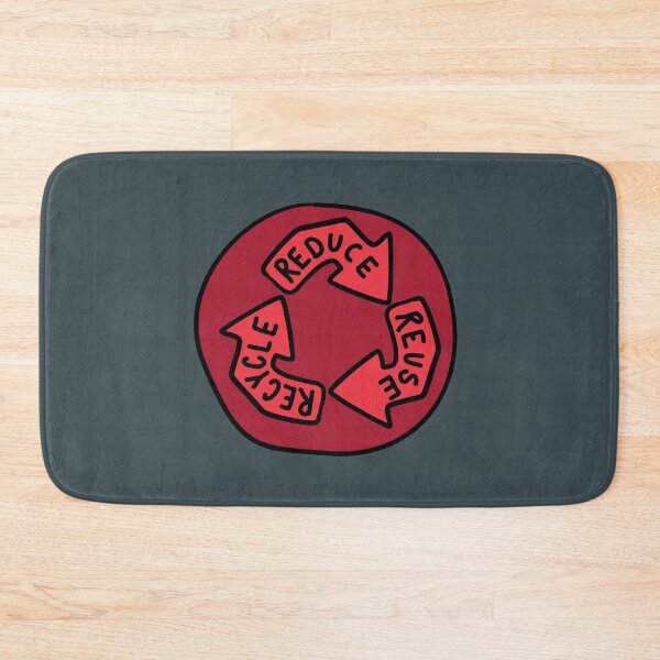 Item preview, Reduce, Re-Use, Recycle - Red designed and sold by MOREDANKMEMES.
